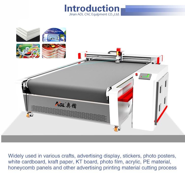 Jinan AOL nylon fabric cloth textile cutting machine 2