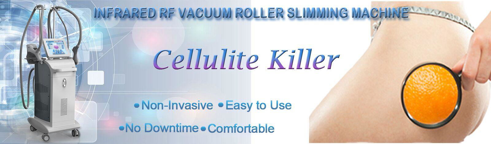 CE approval anti-aging body slimming beauty equipment rf vacuum roller massage m 4