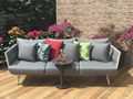 siyu furniture outdoor furniture rope weaving sofa set 3