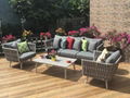 siyu furniture outdoor furniture rope weaving sofa set 4