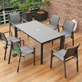 siyu furniture outdoor patio furniture 6 seater dining table set  1