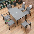 siyu furniture outdoor patio furniture 6 seater dining table set  2