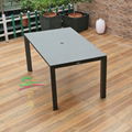 siyu furniture outdoor patio furniture 6 seater dining table set  5
