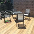 siyu furniture outdoor garden sling chair and table set 3