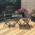 siyu furniture outdoor patio furniture hotel use dining table set 2
