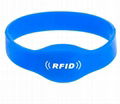 RFID Bracelet Paper,Woven,Silicone 5