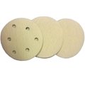Gold abrasive sanding paper disc 4