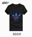 Hot selling adidas T-Shirt  Men Fashion T-Shirt chothing 100% cotton T-Shirt