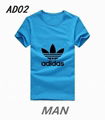 Hot selling adidas T-Shirt  Men Fashion T-Shirt chothing 100% cotton T-Shirt