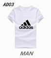 Hot selling adidas T-Shirt  Men Fashion T-Shirt chothing 100% cotton T-Shirt