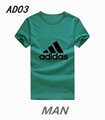 Hot selling adidas T-Shirt  Men Fashion T-Shirt chothing 100% cotton T-Shirt