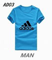 Hot selling adidas T-Shirt  Men Fashion T-Shirt chothing 100% cotton T-Shirt