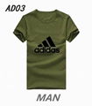 Hot selling adidas T-Shirt  Men Fashion T-Shirt chothing 100% cotton T-Shirt