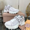 Wholesale Miumiu women shoes casual female footwear sneakers