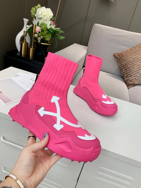 2020 OFF WHITE ODSY-1000 boot shoes sneakers shoes women shoes