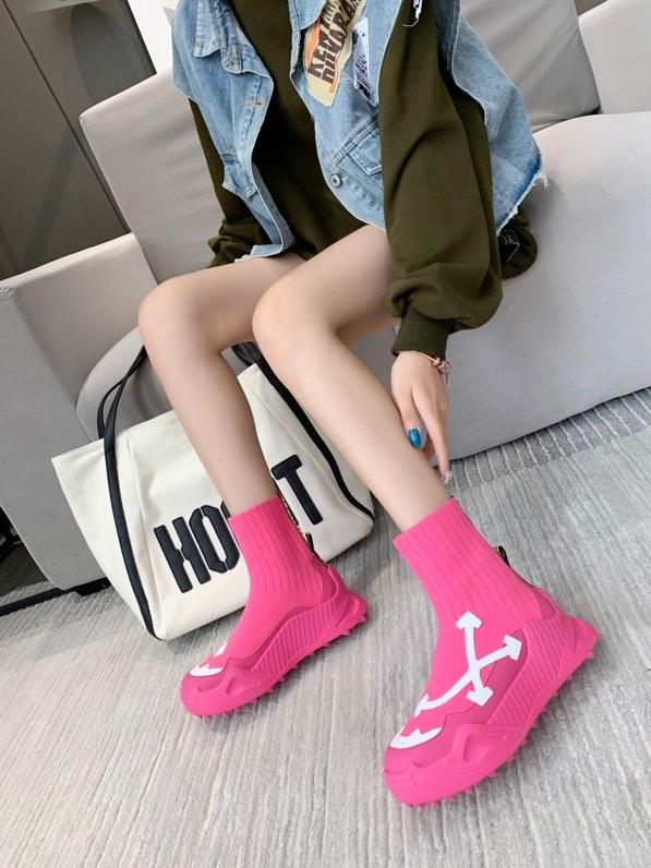 2020 OFF WHITE ODSY-1000 boot shoes sneakers shoes women shoes 2