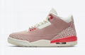 NEW TOP Air Jordan 3 WMNS “Rust Pink” Air Jordan 3 Retro shoes sport shoes