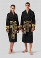 Top Versace Home Luxury Bathrobes men bathrobe women bathrobe bath tower