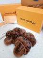 New LV Wool Slippers Lv hourse slippers Lv heel shoes 