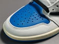 2021 New Air Jordan 1 OG SP Military Blue x Fragment x Travis  sneaker shoes