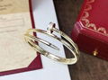 wholesale Cartier Bracelet Ring Necklace all brand 18k Gold Luxury jewelry set