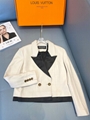  2021 New BALMAIN Leather Biker Jacket  women leather jacket 