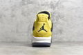 New Arrived  Air Jordan 4 Yeellow＂Lightning＂CT8527-700  Sneaker shoes