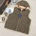 Top luxury brand Quilted Sleeveless Vest Girl Boys Toddler children jacket sale