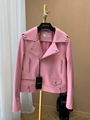 2021 New YSL Leather Biker Jacket women leather jacket FUR COAT