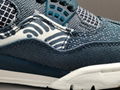 New Air Jordan 4 Retro SE＂Deep Ocean＂shoes God version: aj4 blue and white   