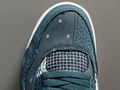 New Air Jordan 4 Retro SE＂Deep Ocean＂shoes God version: aj4 blue and white   