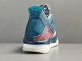 New Air Jordan 4 Retro SE＂Deep Ocean＂shoes God version: aj4 blue and white   