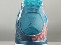 New Air Jordan 4 Retro SE＂Deep Ocean＂shoes God version: aj4 blue and white   