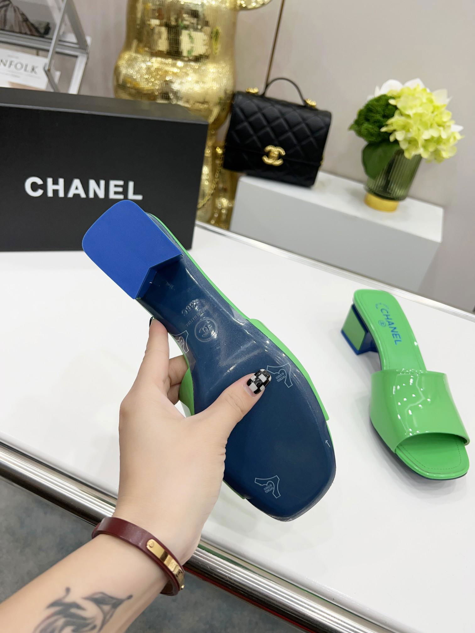 2022 New Factory wholesale fashion Summer shoes men women CC slippers sandals 5