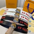 2022 new Lv tiger belt wholesale real leather factory sale top quality