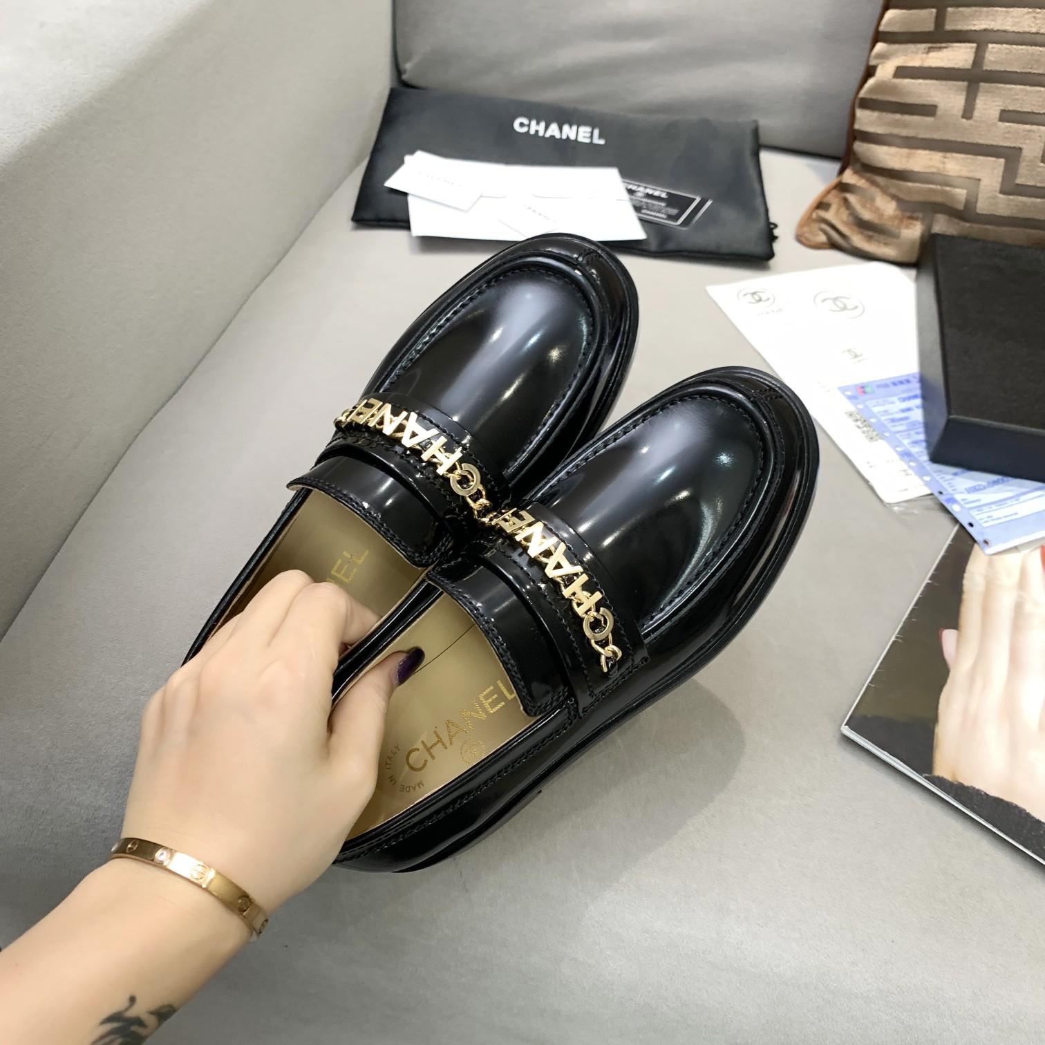 2022 new women leather shoes top quality shoes loafers women shoes 5