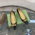 2022 New Style Leather Medusa Icon Pumps Shoes Ladies high heel pumps 4