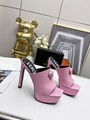 NEW Top Versace Women high heels sandals slippers Women's shoes leisure shoe