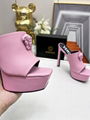 NEW Top Versace Women high heels sandals slippers Women's shoes leisure shoe