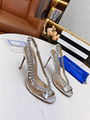 New Aquazzura  Leather Pumps Aquazzura Crystal Sandals Aquazzura PVC Pumps Heel