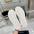 2022 women slippers sandals new style heel shoes real leather wholesale 8