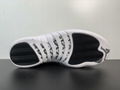 2022 top Air jordan 12 "stealth" white grey style No.: ct8013-015 size 40-47.5