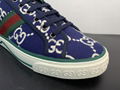 2022 top gucci blue shoes Ace embroidered sneaker men shoes shoes men