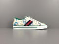 2022 new Beige doraemon GUCCl Gucci Tennis 1977 series collision color sneakers 