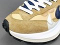 2022      shoes  Sacai x      VaporWaffle ＂White and Gum  sport shoes 6