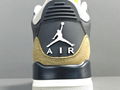 Black and brown Elephant Air Jordan 3 "Desrt Elephant" retro basketball shoes