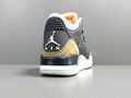 Black and brown Elephant Air Jordan 3 "Desrt Elephant" retro basketball shoes