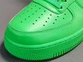 top quality Off-white X Nike Air Force 1 Low "Green sport shoes
