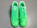 top quality Off-white X      Air Force 1 Low "Green sport shoes 12