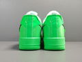 top quality Off-white X Nike Air Force 1 Low "Green sport shoes